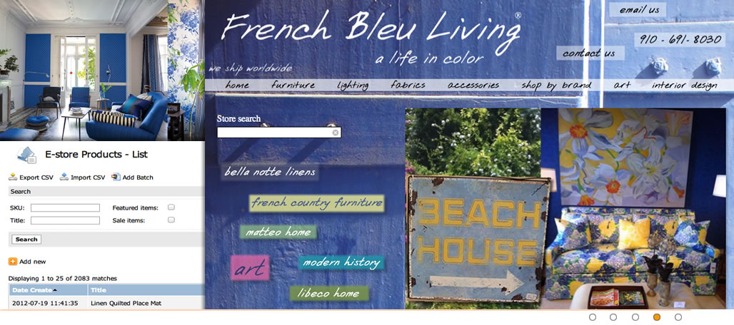 Tangram Media Case Studies French Bleu Living